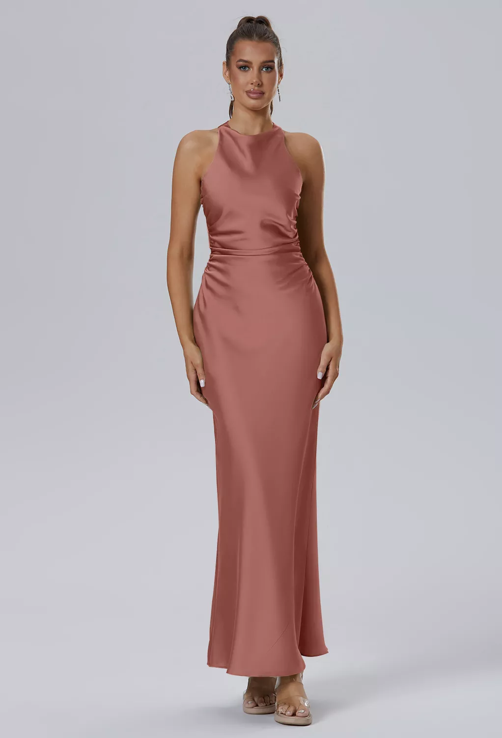 AW Teigne Desert Rose  Cocktail Wedding Guest Dresses